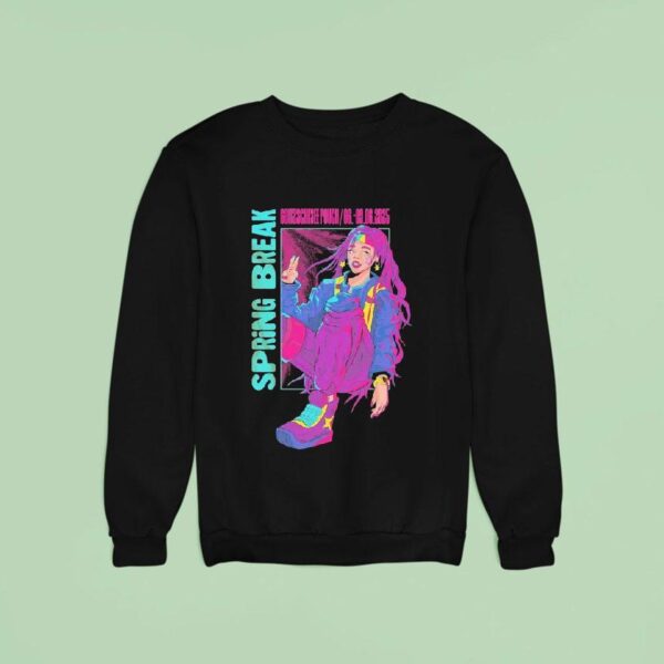Sputnik Spring Break Festival Superheldin Sweatshirt