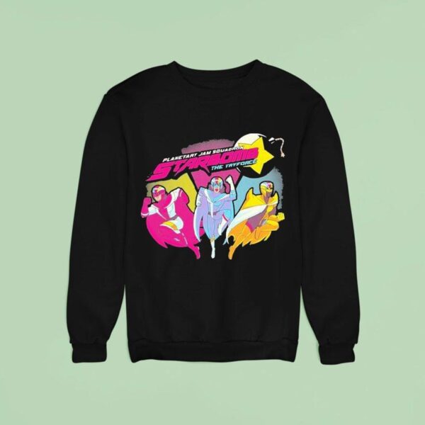 Starbomb The Tryforce Planetary Jam Squadron Gang Sweatshirt