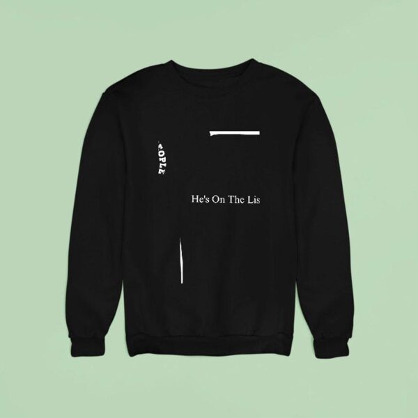 Statue Of Liberty He S On The List Imagine All The People Living Life In Peace Sweatshirt