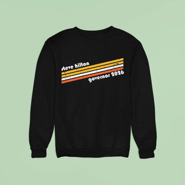 Steve Hilton Wearing Steve Hilton Governor Vintage Sweatshirt