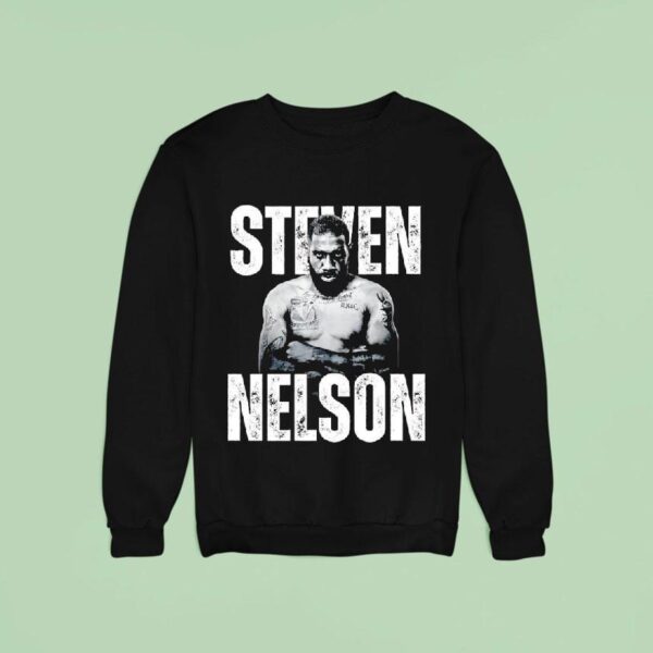 Steven Nelson American Boxer Graphic Sweatshirt