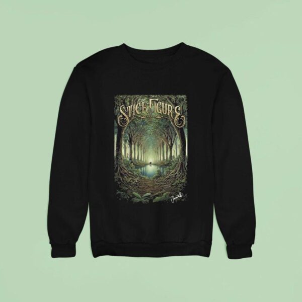 Stick Figure Into The Quie Sweatshirt