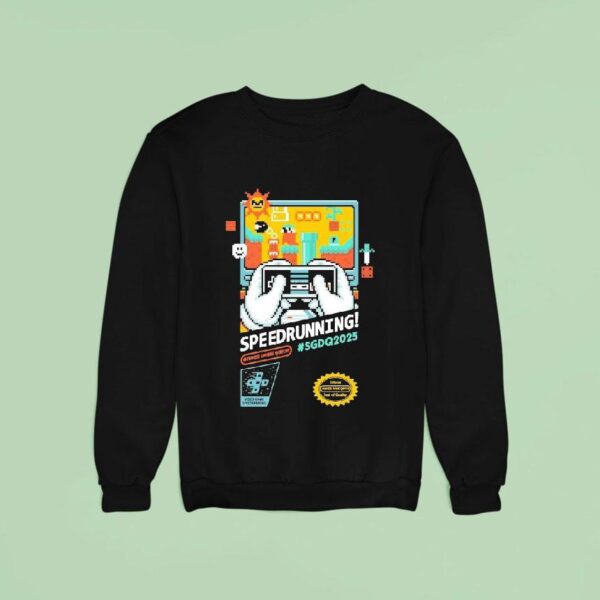 Summer Games Done Quick Sgdq Games Done Quick Speedrunning Sweatshirt