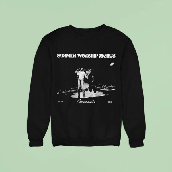 Summer Worship Night Cincinnati Photo Sweatshirt