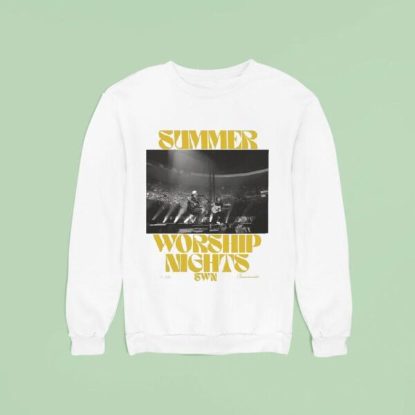 Summer Worship Night Cincinnati Tour Sweatshirt