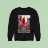 Superman Th Anniversary Signatures Thank You For The Memories Sweatshirt