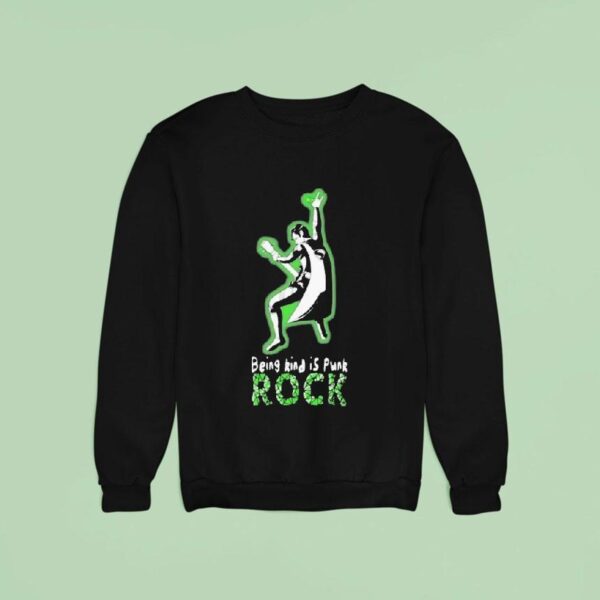 Superman Kindness Is Punk Rock Sweatshirt