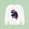 Superman Smoking Cartoon Sweatshirt