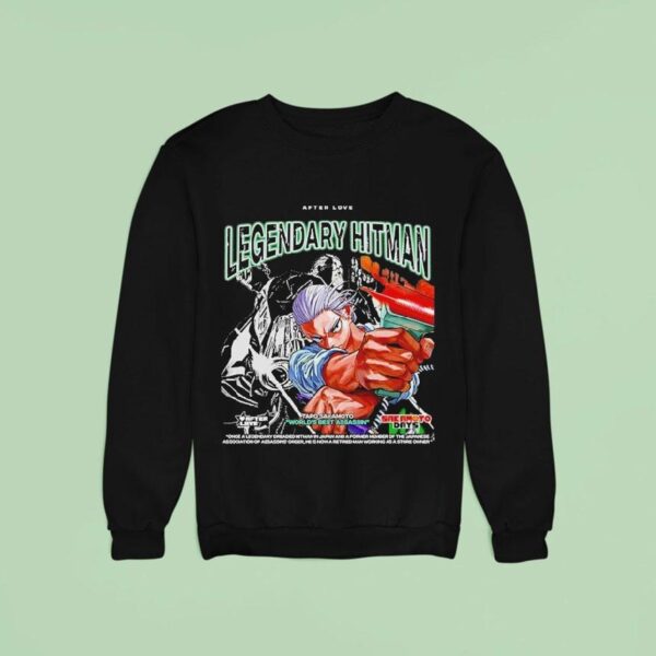 Taro Sakamoto World S Best Assassin The Legendary Hitman Sweatshirt