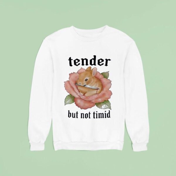 Tender But Not Timid Rabbi Sweatshirt