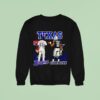 Texas City Skyline Garcia Texas Rangers And Parsons Dallas Cowboys Signatures Sweatshirt