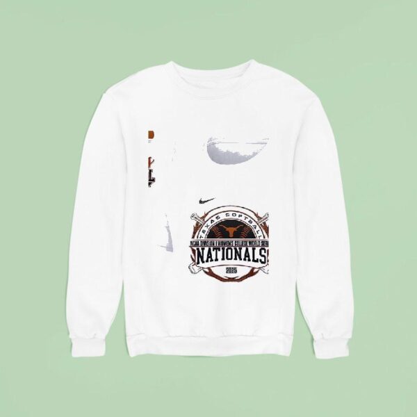Texas Longhorns Texas Softball Ncaa Division I Women S College World Series Nationals Silhouette Sweatshirt