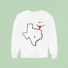Texas Longhorns X Texas Strong Map Sweatshirt