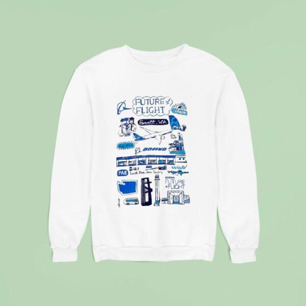 The Boeing Future Of Flight Destination Sweatshirt