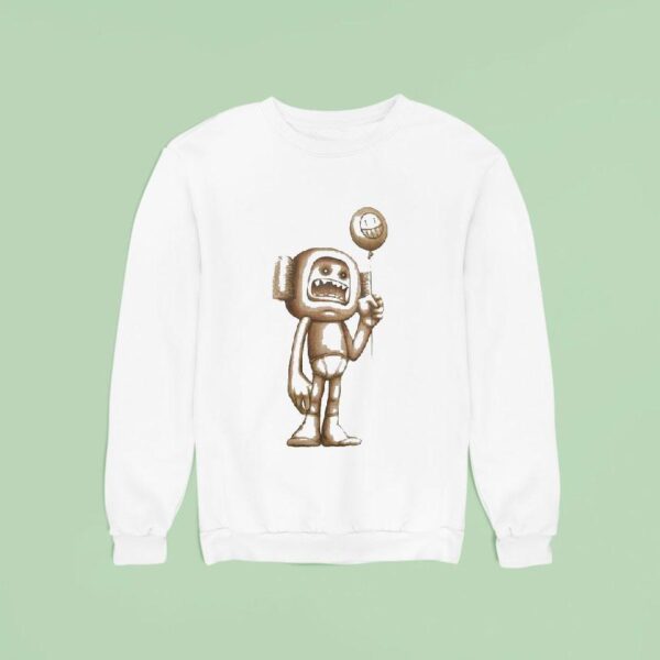 The Boys Brush Head Existential Balloon Sweatshirt