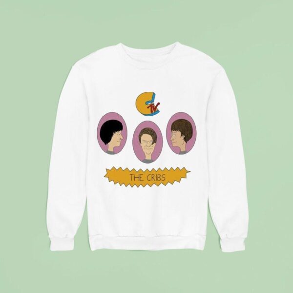 The Cribs Beavis And Butt Head C Tv Sweatshirt