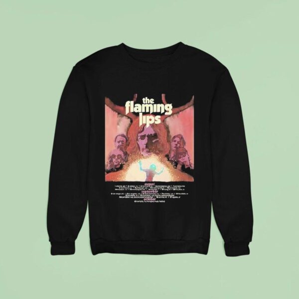 The Flaming Lips United States Summer Tour From August To October Dates Sweatshirt