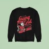 The Living End Guitar Case Skeleton Sweatshirt