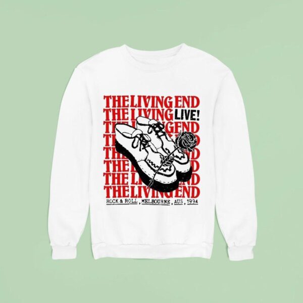 The Living End Rock And Roll Melbourne Aus Creepers Live Sweatshirt