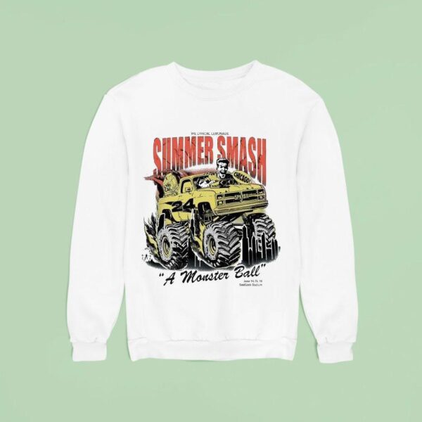 The Lyrical Lemonade Summer Smash Chicago A Monster Ball June Seatgeek Stadium Monster Truck Sweatshirt