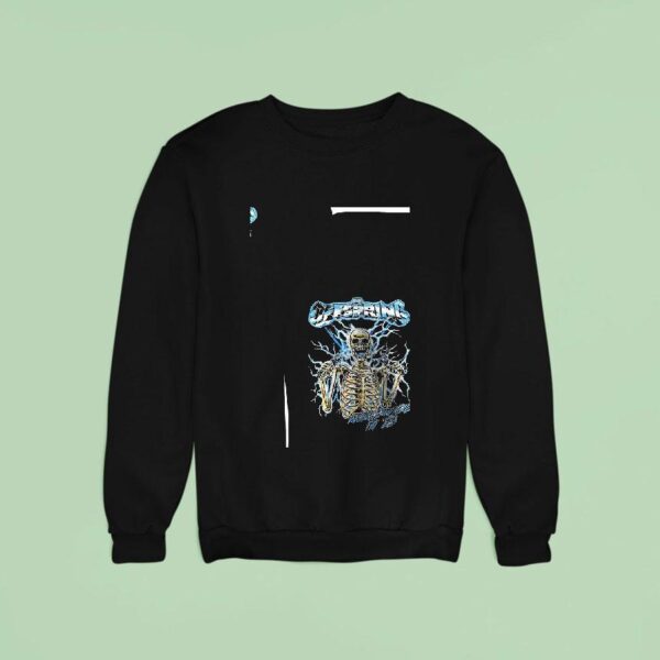 The Offspring Worldwide In Skeleton Sweatshirt
