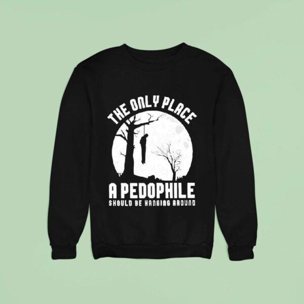 The Only Place A Pedophile Should Be Hanging Around Sweatshirt