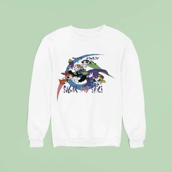 The Powerpuff Girls Not Only Sugar And Spice Sweatshirt