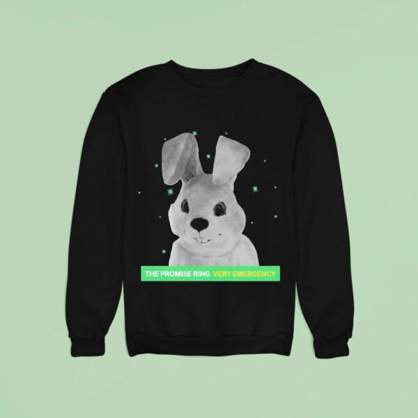 The Promise Ring Very Emergency Happy Hour Bunny Sweatshirt