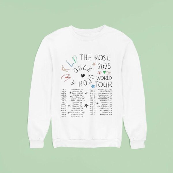 The Rose Woosung Dojoon Hajoon World Tour Dates Sweatshirt
