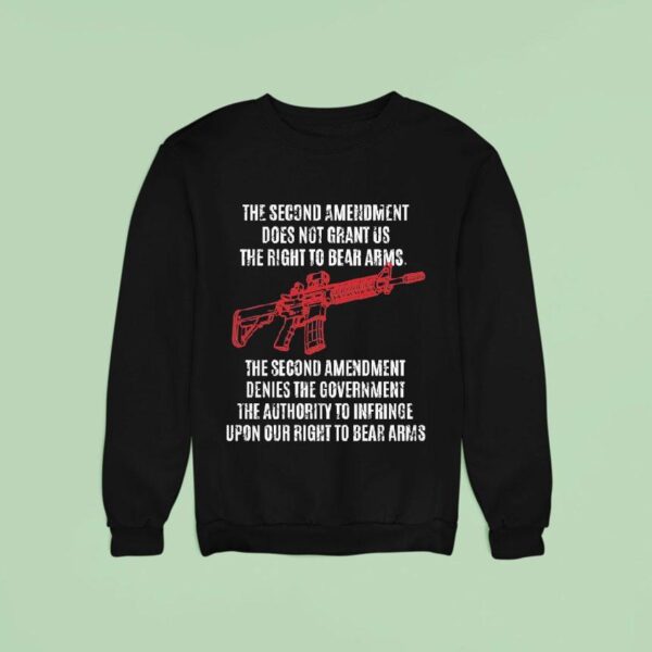 The Second Amendment Does Not Grant Us The Right To Bear Sweatshirt