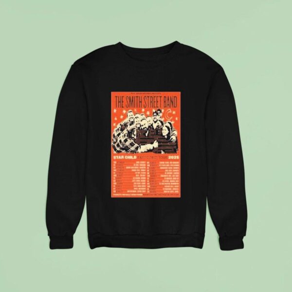 The Smith Street Band Star Child East Coast Tour Dates Sweatshirt