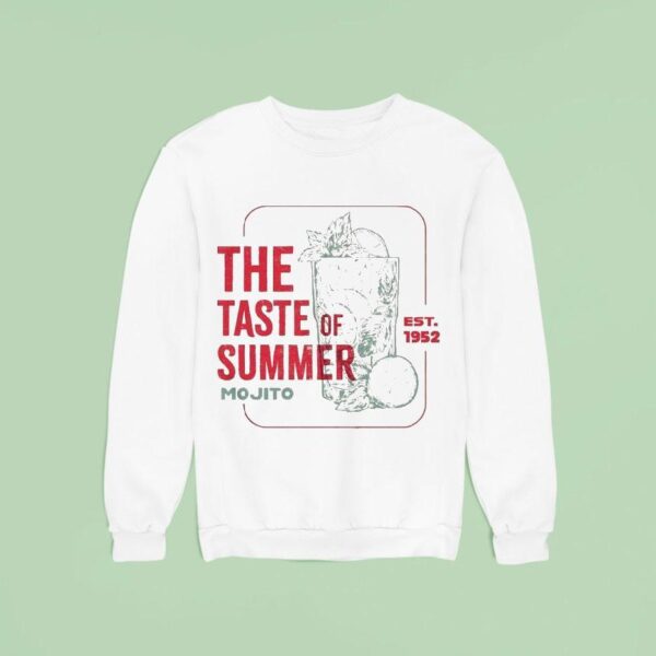 The Taste Of Summer Mojito Est Sweatshirt