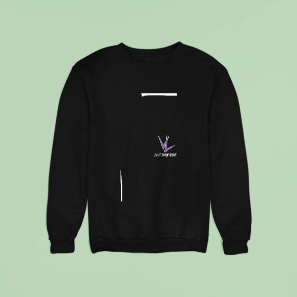 The Vampire Lestat Don T Burn Alone Roster Sweatshirt