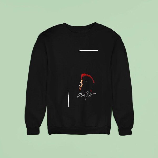 The Weeknd After Hours Til Dawn Tour With Playboi Carti Portrait Signature Sweatshirt