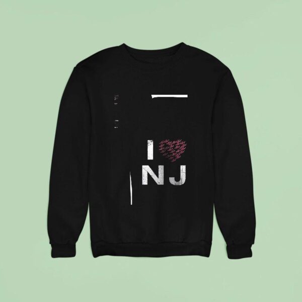 Thursday Band I Heart Nj Logo Sweatshirt