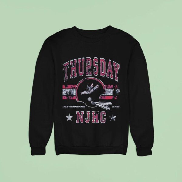 Thursday Live At The Meadowlands Njhc Sweatshirt