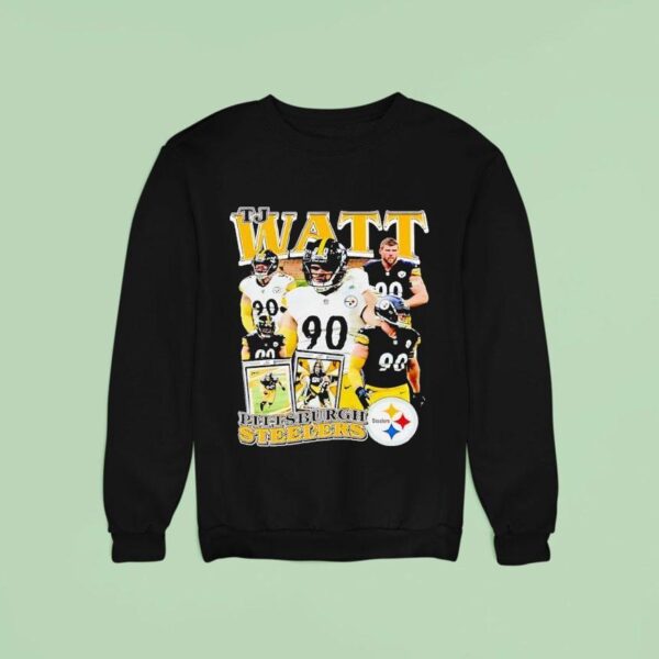 Tj Watt Pittsburgh Slers Football Logo Sweatshirt