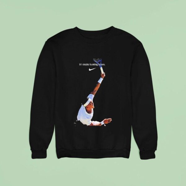 Tokito Oda It S Trophy Hunting Season Nike X Tokito Oda Wins Nd Wimbledon Men S Wheelchair Singles Title Sweatshirt