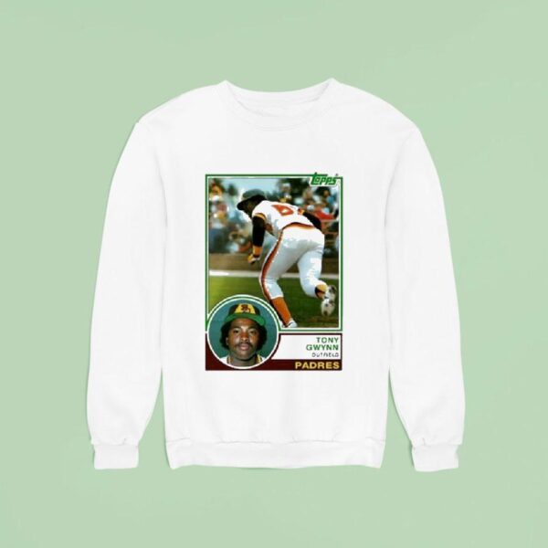 Tony Gwynn Outfield San Diego Padres Sweatshirt