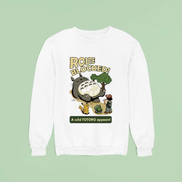 Totoro A Mashup Of Pokmon And My Neighbor Totoro Sweatshirt