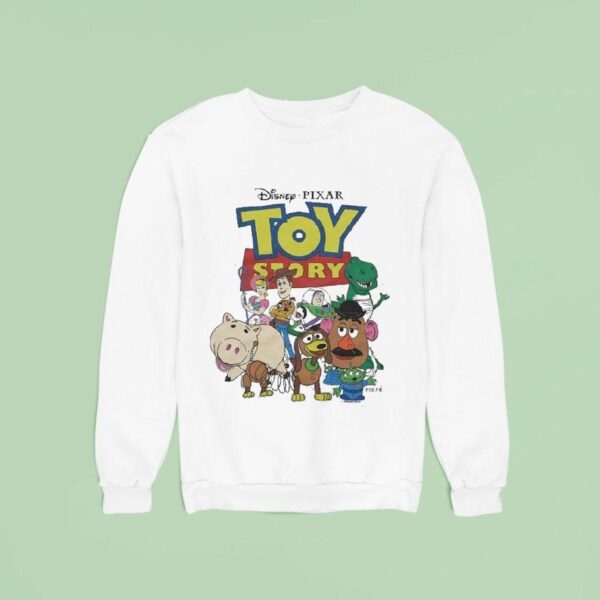 Toy Story Pixar Characters Sweatshirt
