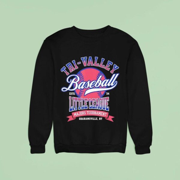 Tri Valley Baseball Little League Majors Tournament Estd Sweatshirt