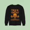 Trick Or Treat In The Upside Down Halloween Sweatshirt