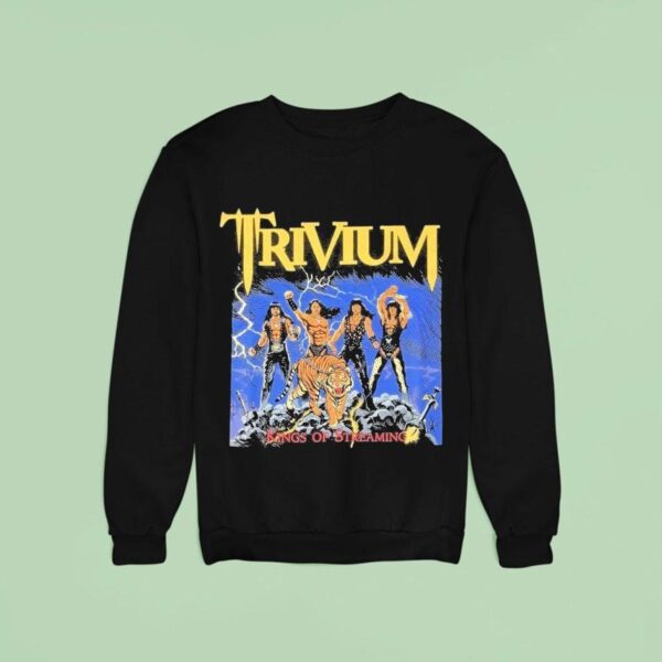 Trivium Kings Of Streaming Tiger Sweatshirt