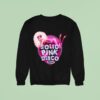 Trixie Mattel Solid Pink Disco Balloon Hear Sweatshirt