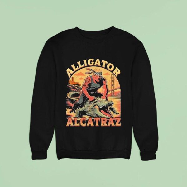 Trump Alcatraz Alligator Alcatraz Florida Everglades Sweatshirt