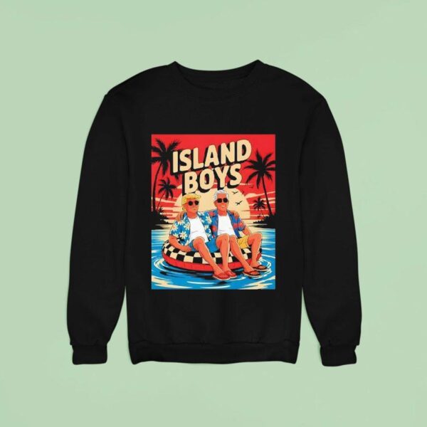Trump Epstein Island Boys Sweatshirt