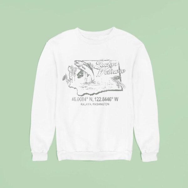 Tucker Wetmore Washington State Kalama Washington Fish Sweatshirt