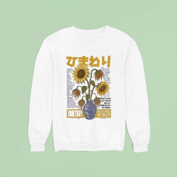 Vaultboy Sunflower I Love You To Death Sweatshirt