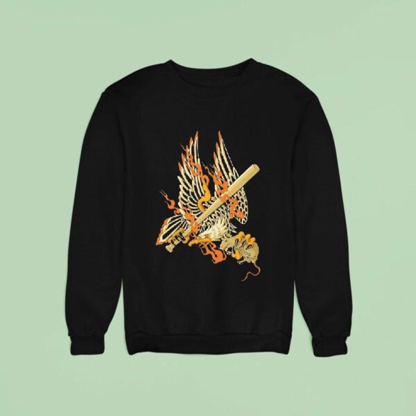 Venom Street Justice Born Scum Eagle Sweatshirt